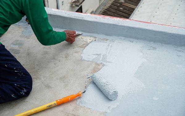 Impermeabilizar terraza con pintura de caucho