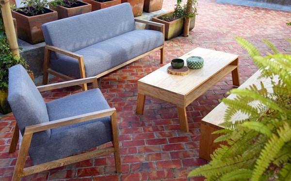 Qué mobiliario elegir para un patio interior