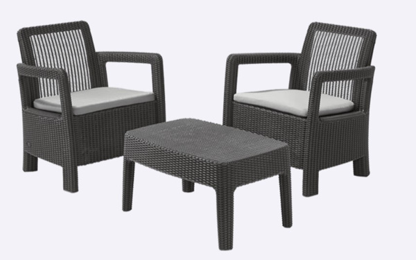 conjunto exterior para jardín