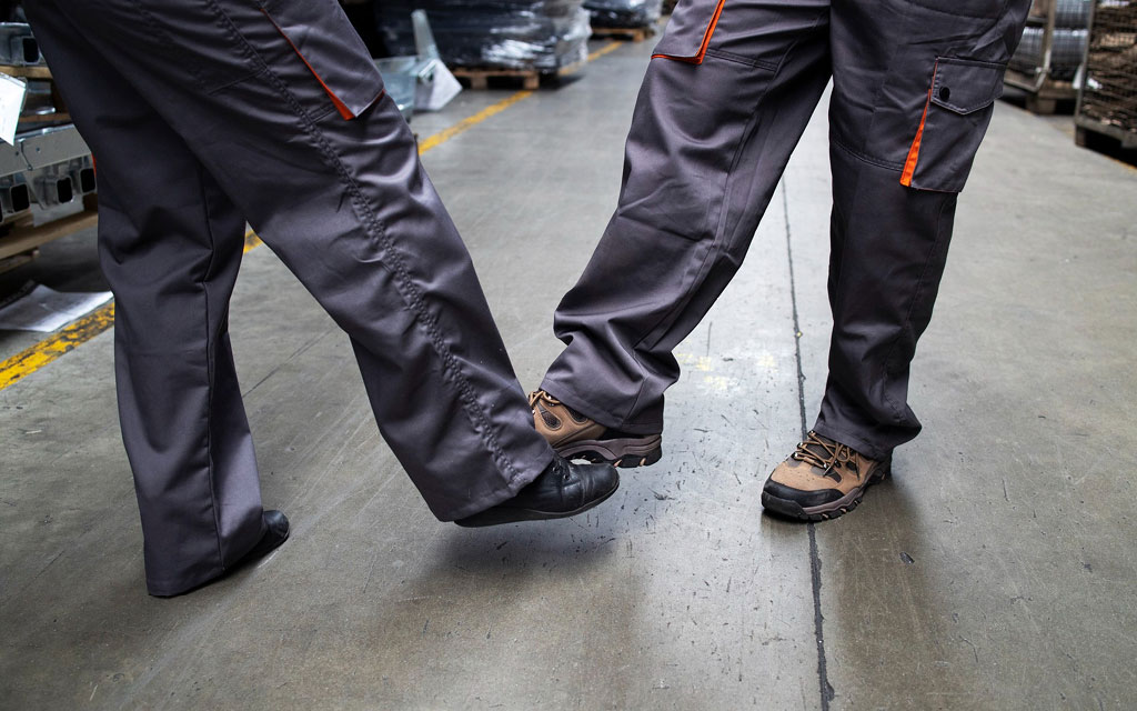 Zapatos de seguridad para casa