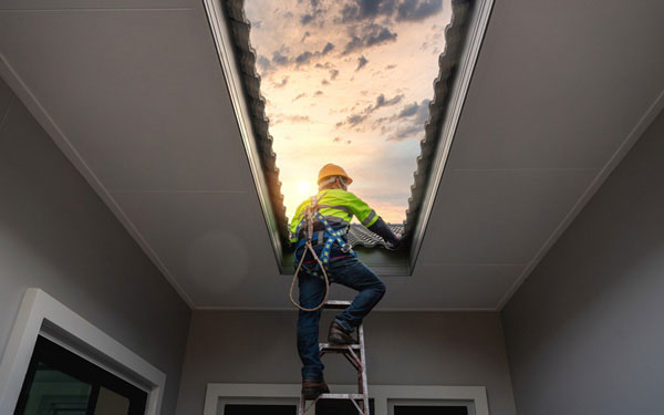 Arnés de seguridad trabajos en casa
