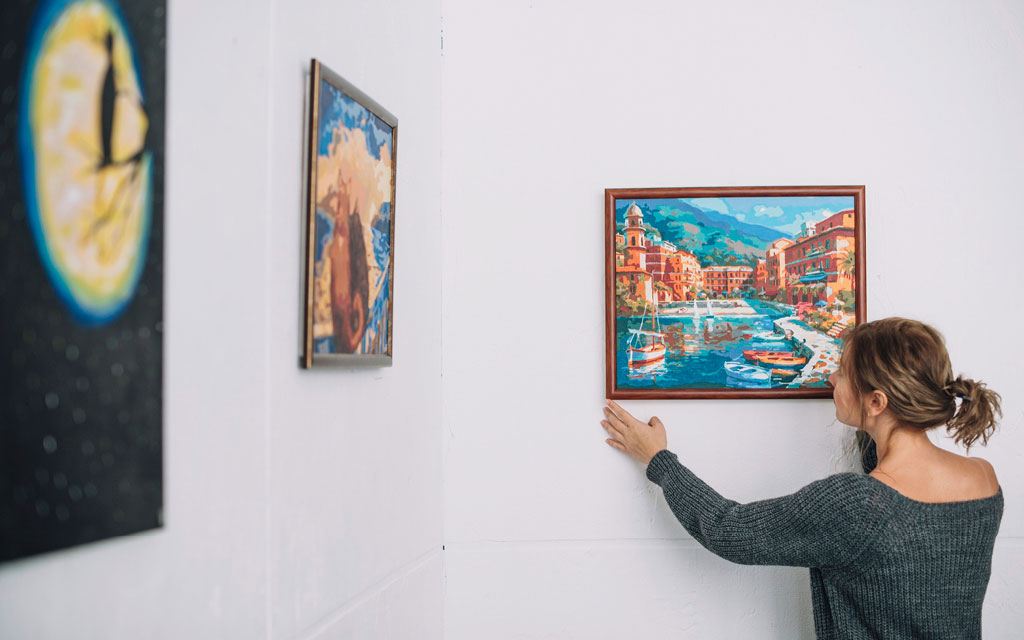 Cómo decorar una casa con cuadros​